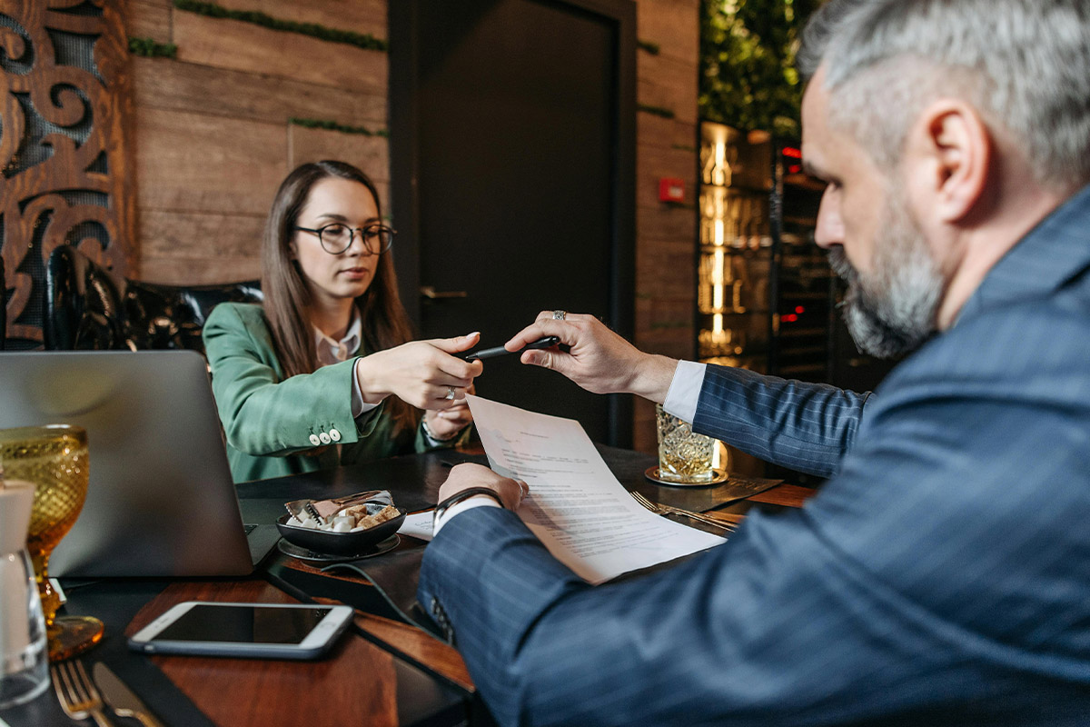 Poslovni sastanak partnera